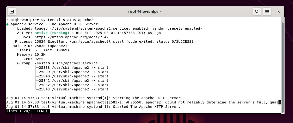 Apache Status - howsnip