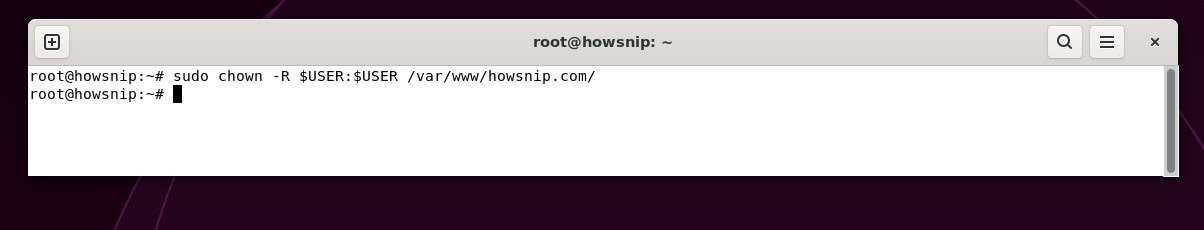 Change Owner Permissions - howsnip