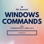 Windows Commands - Howsnip