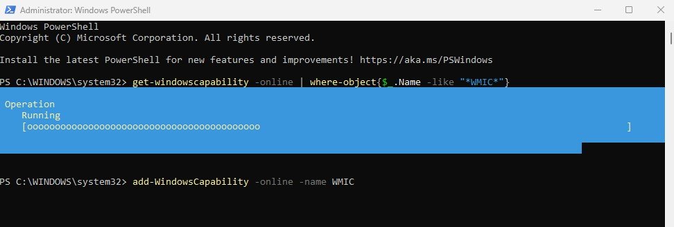 install wmic - howsnip