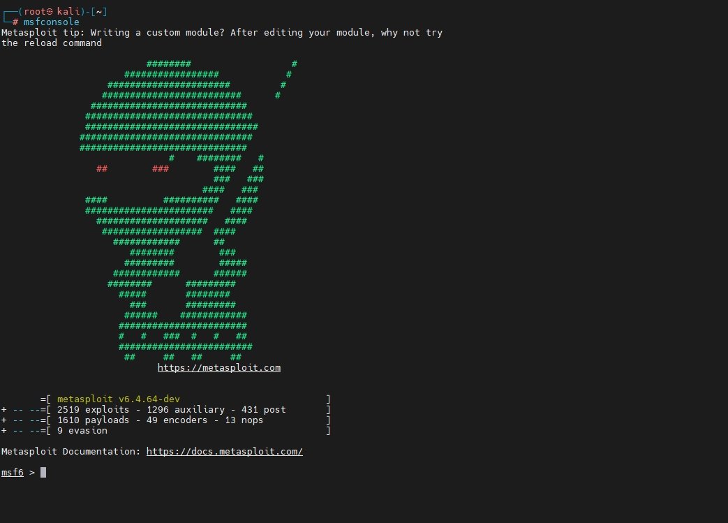 msfconsole command howsnip