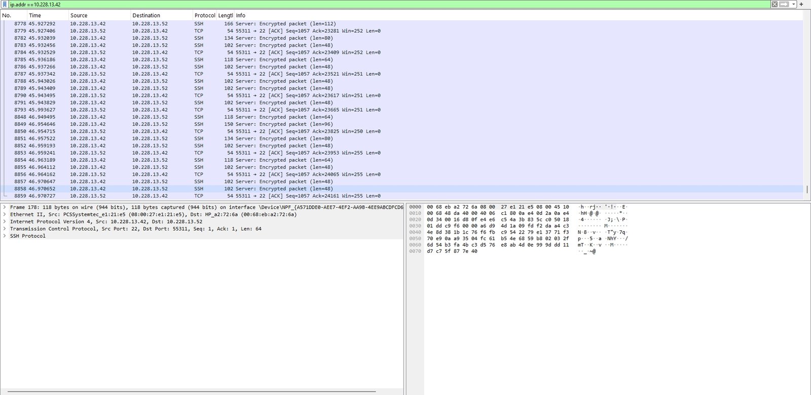 wireshark ip filter howsnip