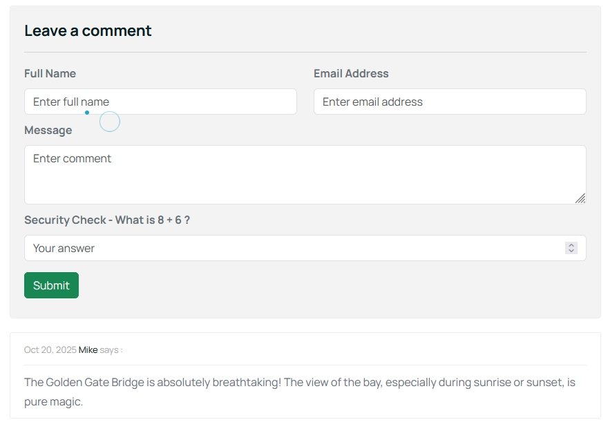 comment form howsnip