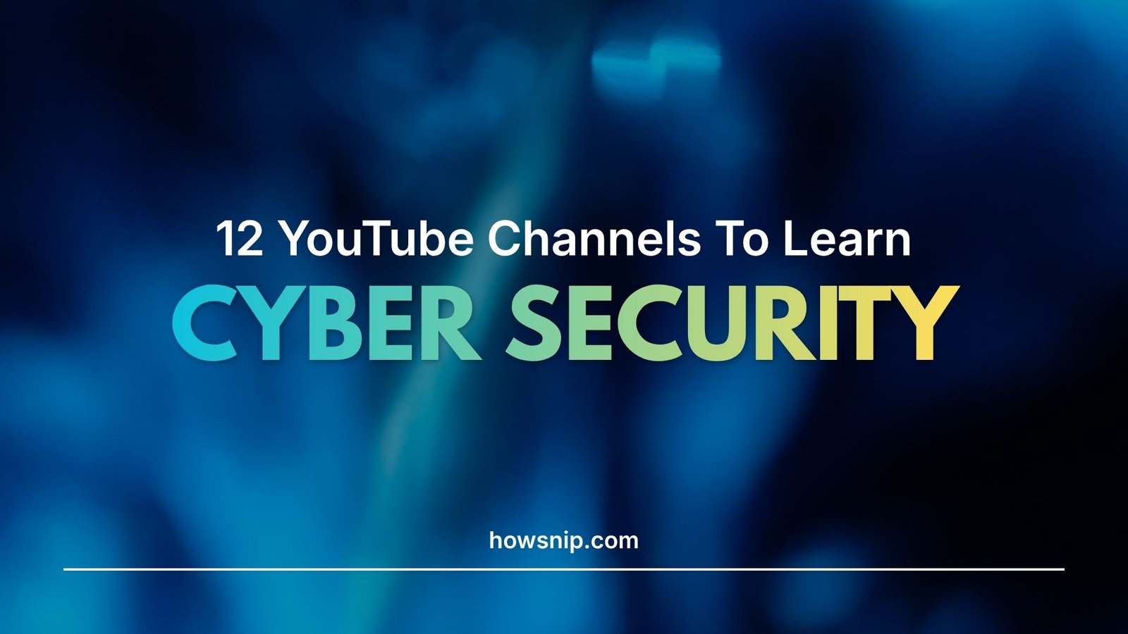 Cybersecurity YouTube Channels