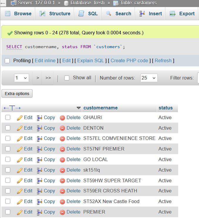 Select Column