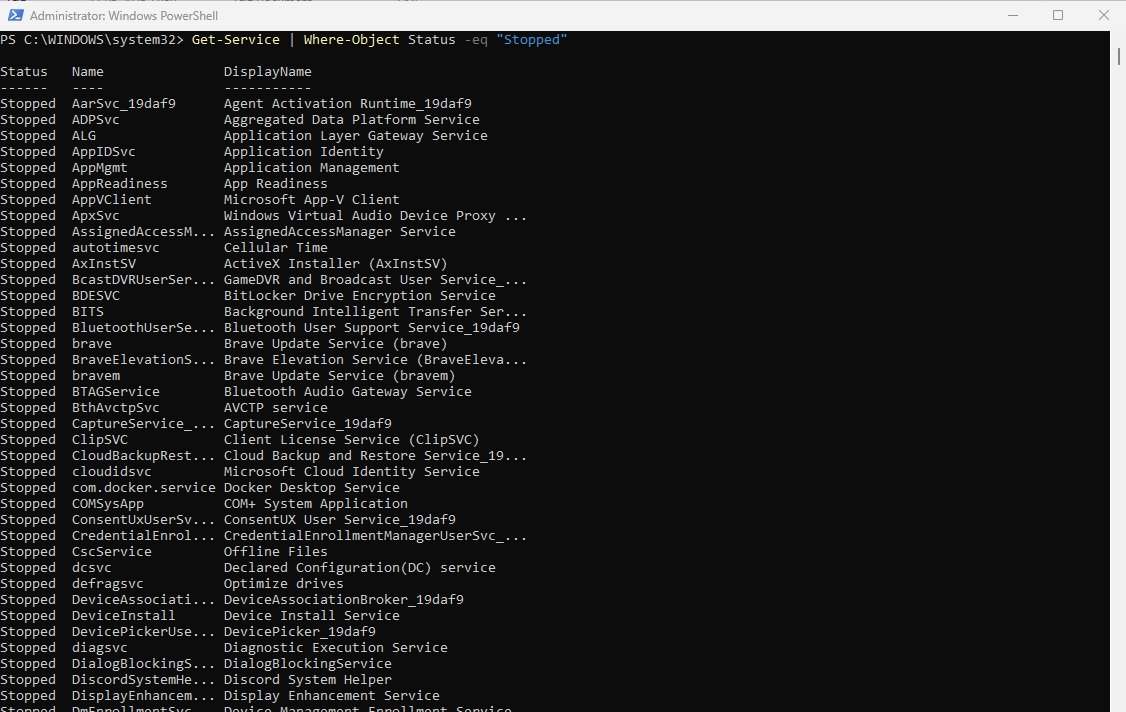 Powershell Commands howsnip