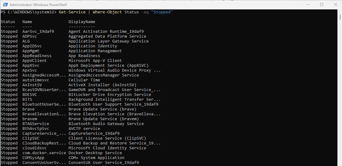 Powershell Commands howsnip