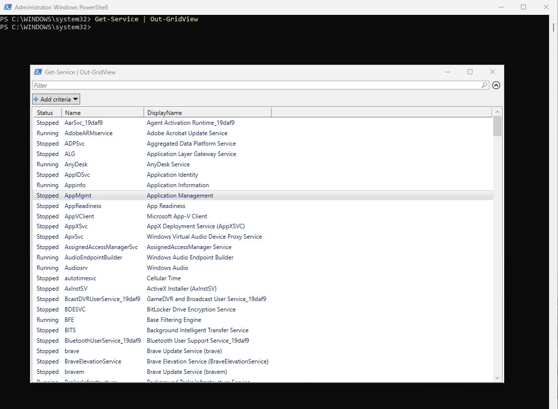 Powershell Commands howsnip