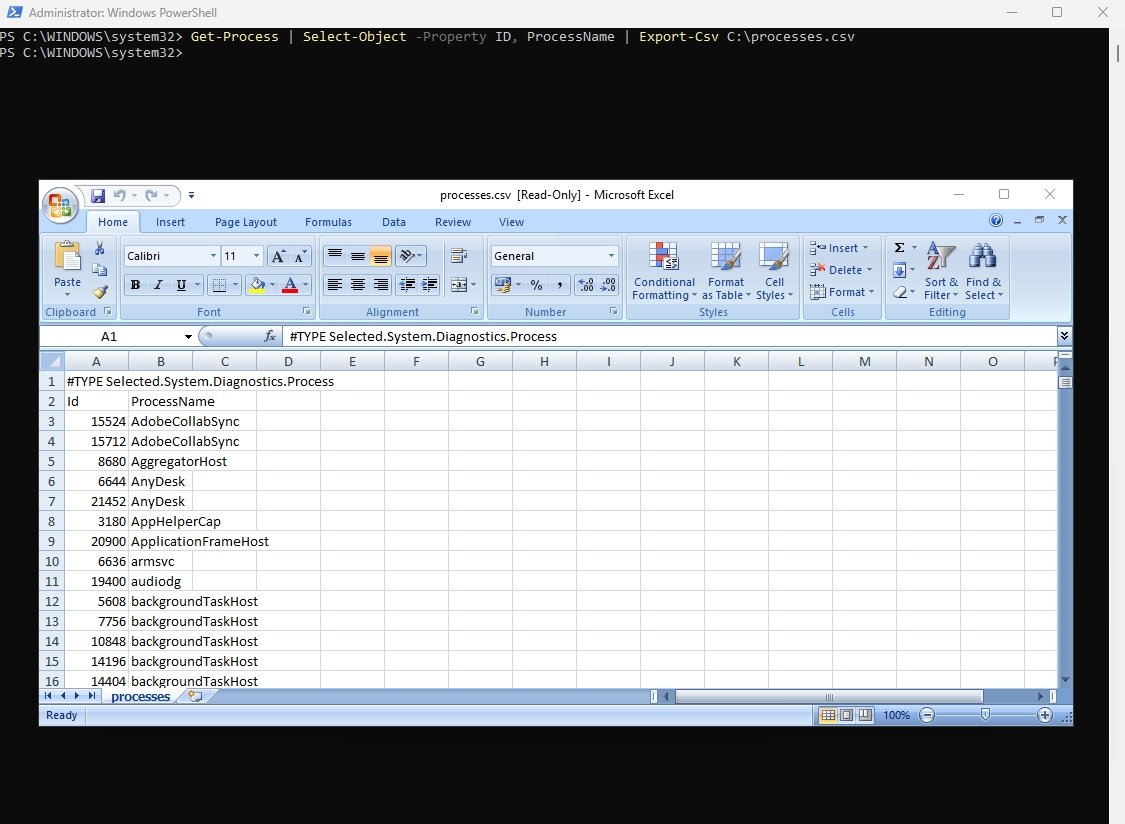 Powershell Commands howsnip