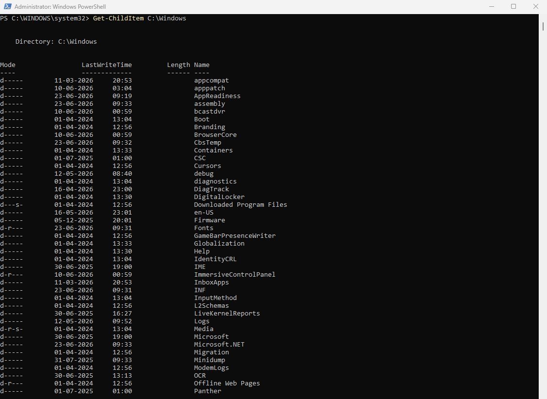 Powershell Commands howsnip