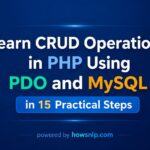 Learn CRUD Operations in PHP