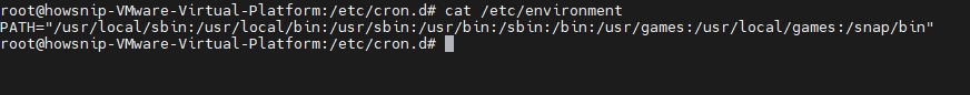 etc environment file