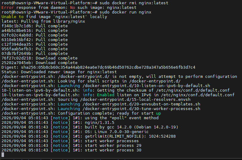 Docker Commands Howsnip