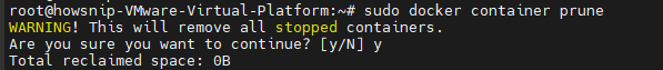 Docker Commands Howsnip