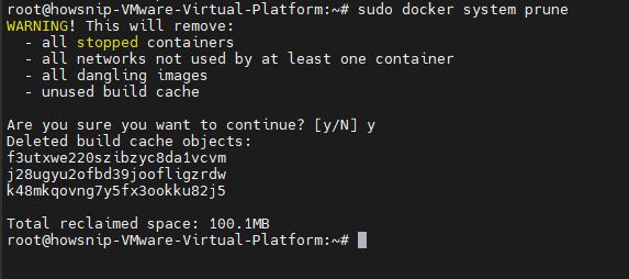 Docker Commands Howsnip