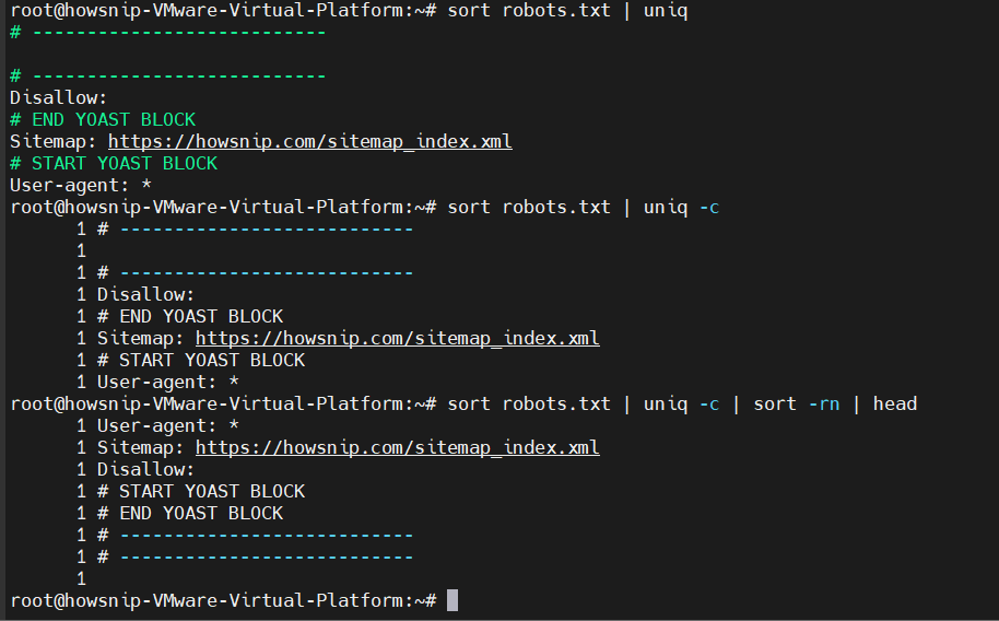 Essential Linux Commands Howsnip