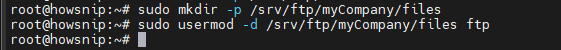 FTP Ubuntu Howsnip