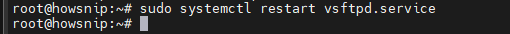 FTP Ubuntu Howsnip