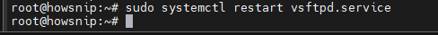 FTP Ubuntu Howsnip
