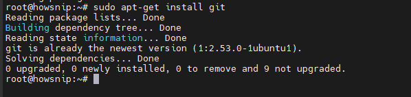 Git Server Setup Howsnip