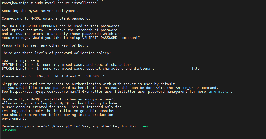 Install WordPress Linux Howsnip