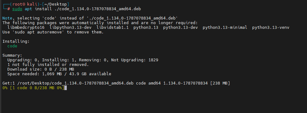 Kali Linux Softwares Howsnip