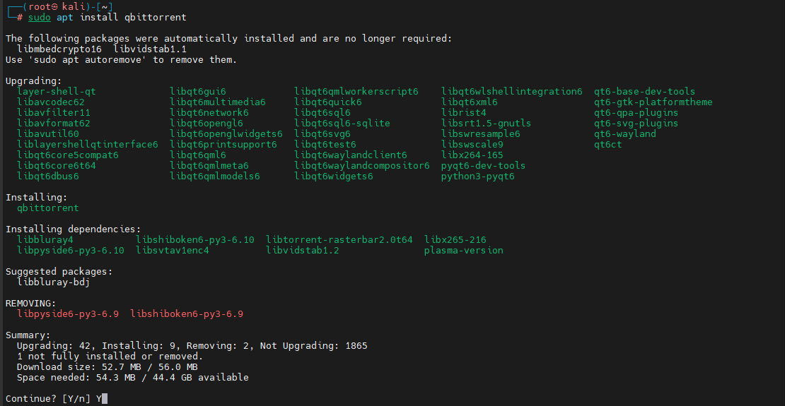 Kali Linux Softwares Howsnip