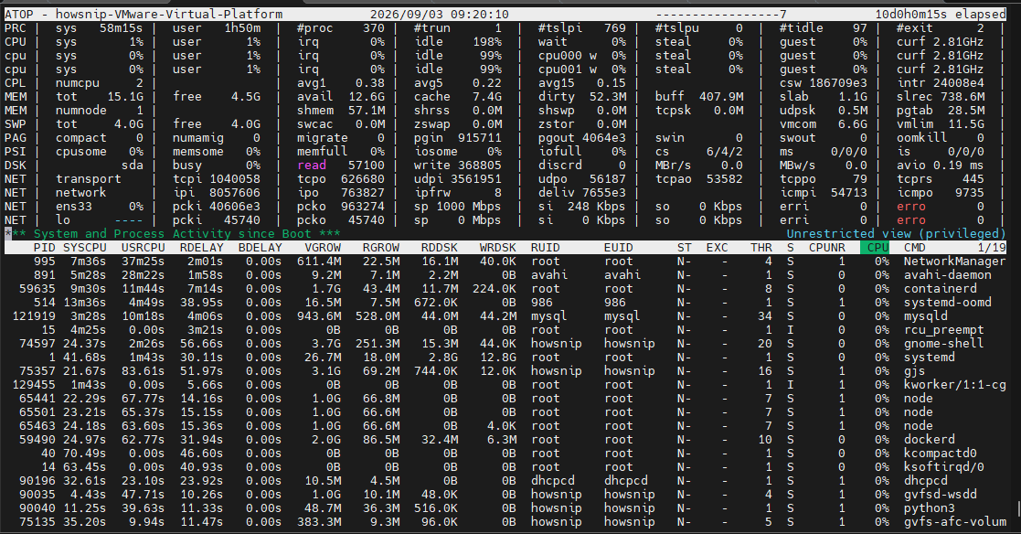 Linux Monitor