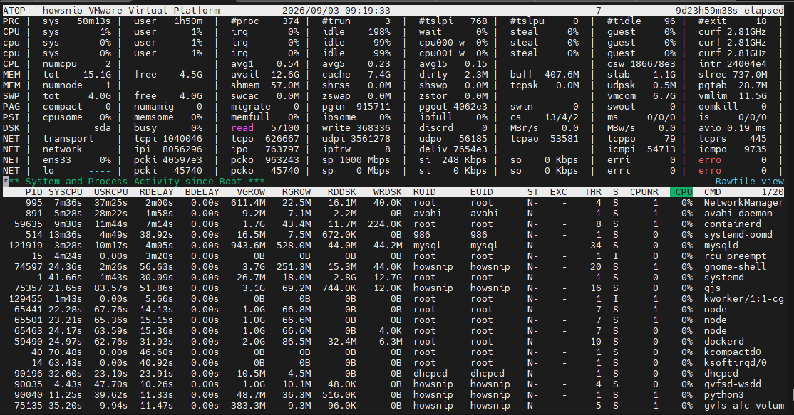 Linux Monitor