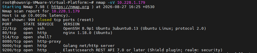 Nmap Network Scanning Howsnip