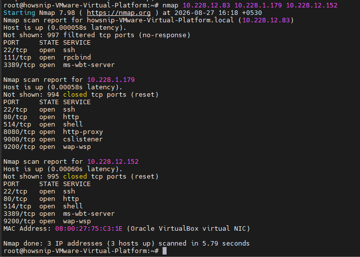 Nmap Network Scanning Howsnip
