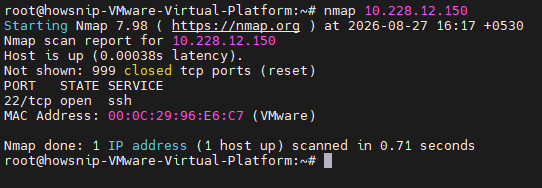 Nmap Network Scanning Howsnip