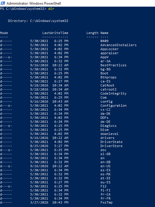Powershell commands_Howsnip