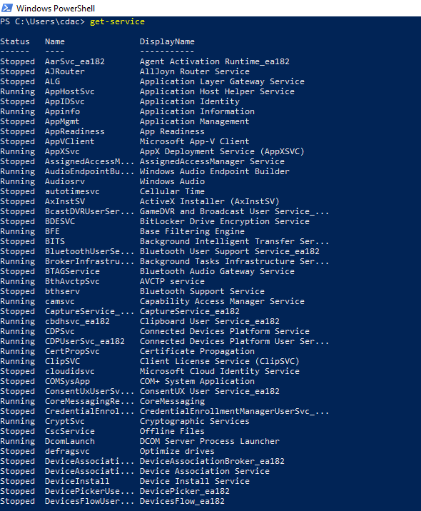 Powershell commands_Howsnip