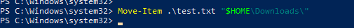 Powershell commands_Howsnip