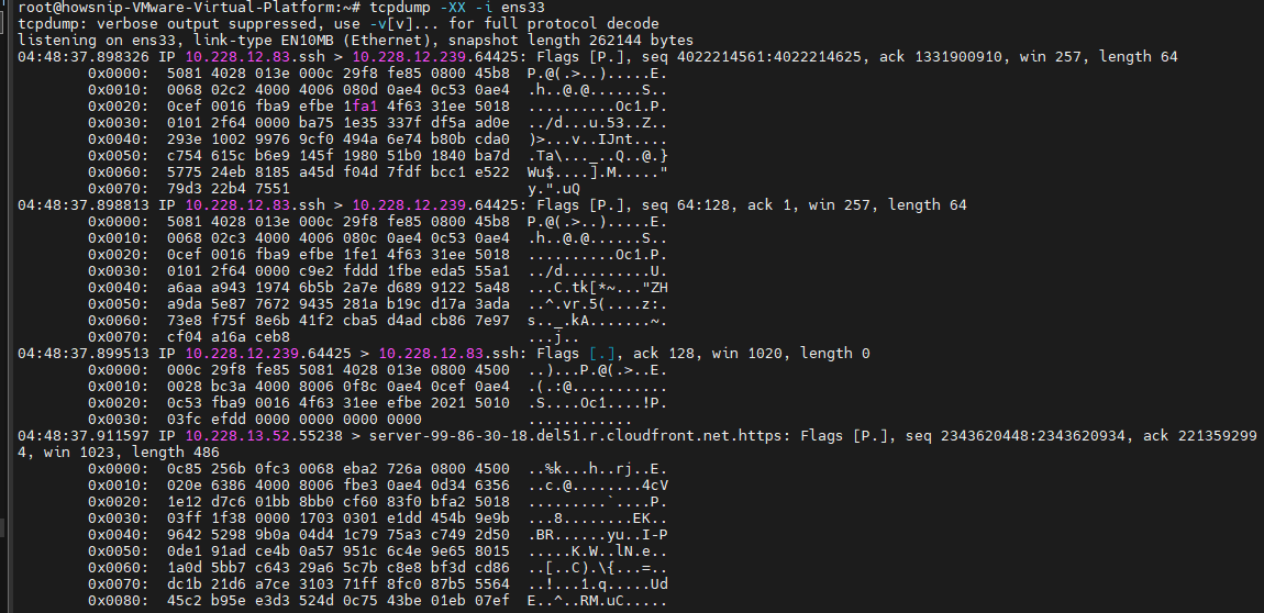 TCPDump Commands Howsnip
