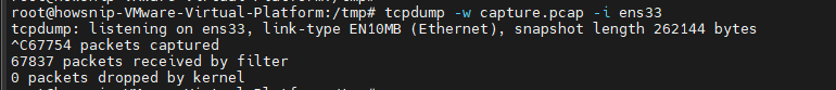 TCPDump Commands Howsnip