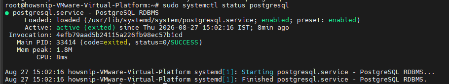 Ubuntu_PostgreSQL_Howsnip