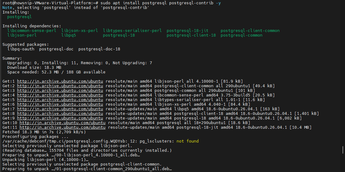 Ubuntu_PostgreSQL_Howsnip