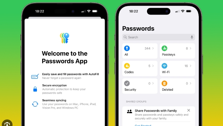 password app iphone