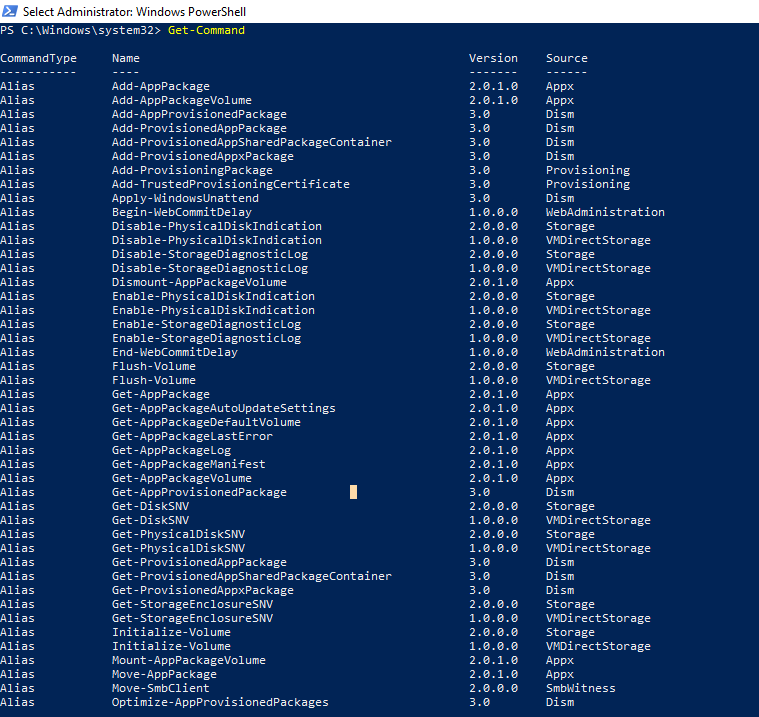 18 Powershell Commands