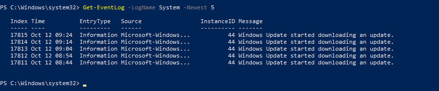 18 Powershell Commands