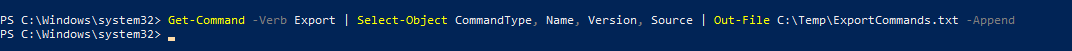 18 Powershell Commands