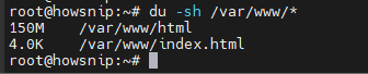 Linux Commands Howsnip