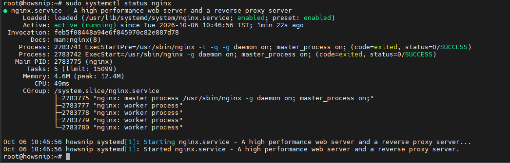 Linux Commands Howsnip