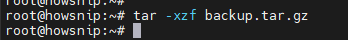 Linux Commands Howsnip