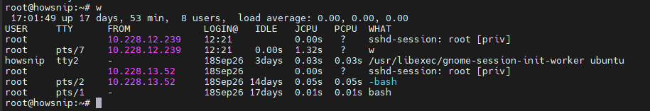 Linux Commands Howsnip